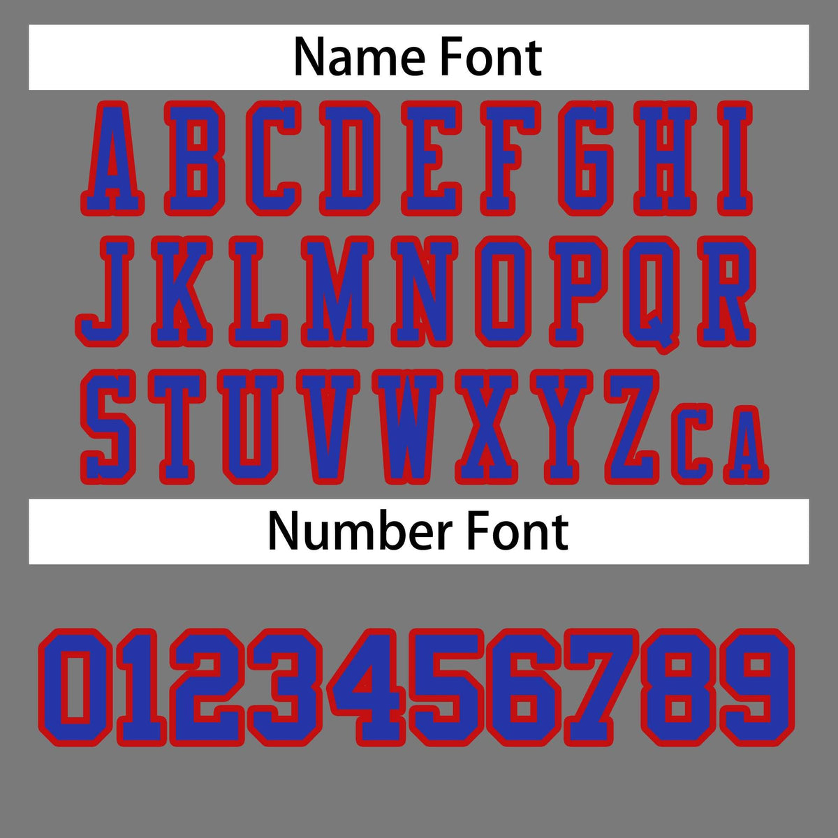 Custom Gray Royal-Red Classic Style Authentic American Football Jersey| KXKSHOP