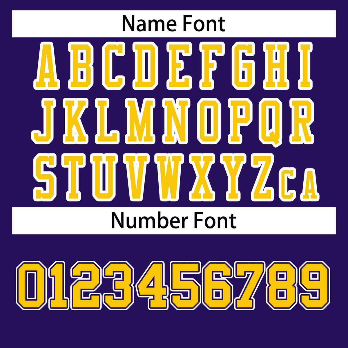 Custom Purple Gold-White Classic Style Authentic American Football Jersey| KXKSHOP