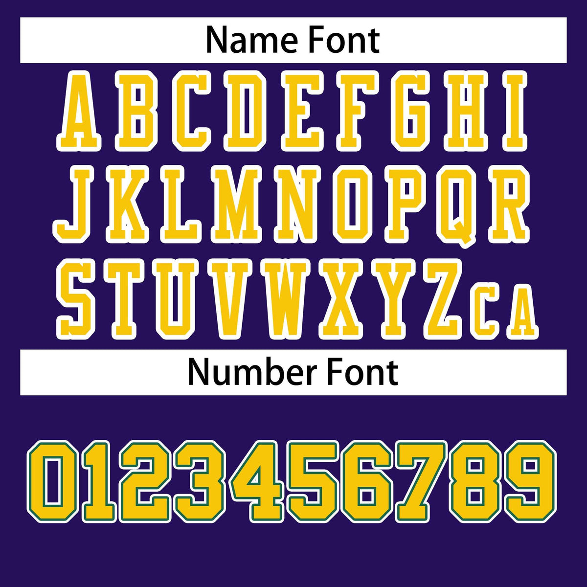 Custom Purple Gold-White Classic Style Authentic American Football Jersey| KXKSHOP