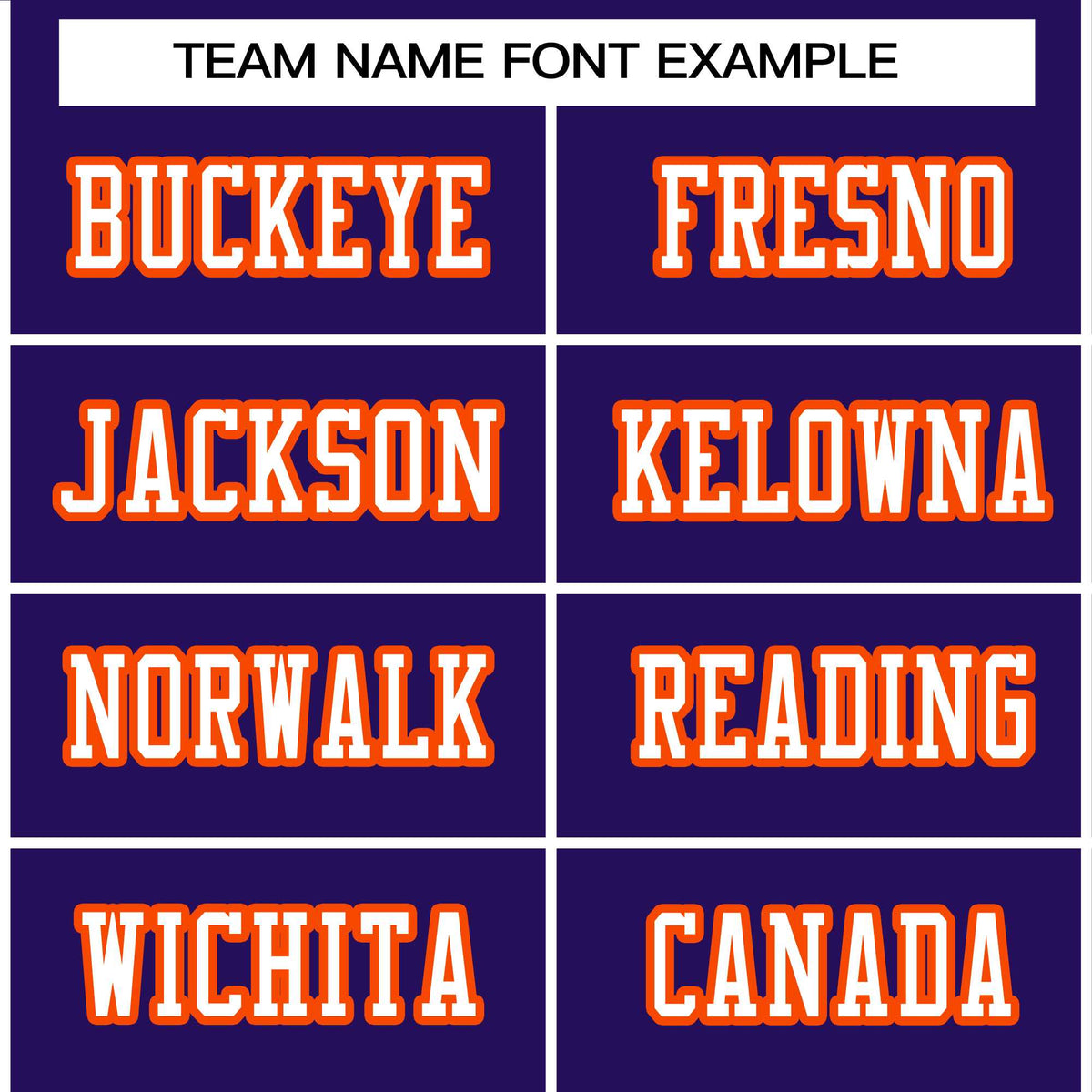 Custom Purple White-Orange Classic Style Authentic American Football Jersey| KXKSHOP