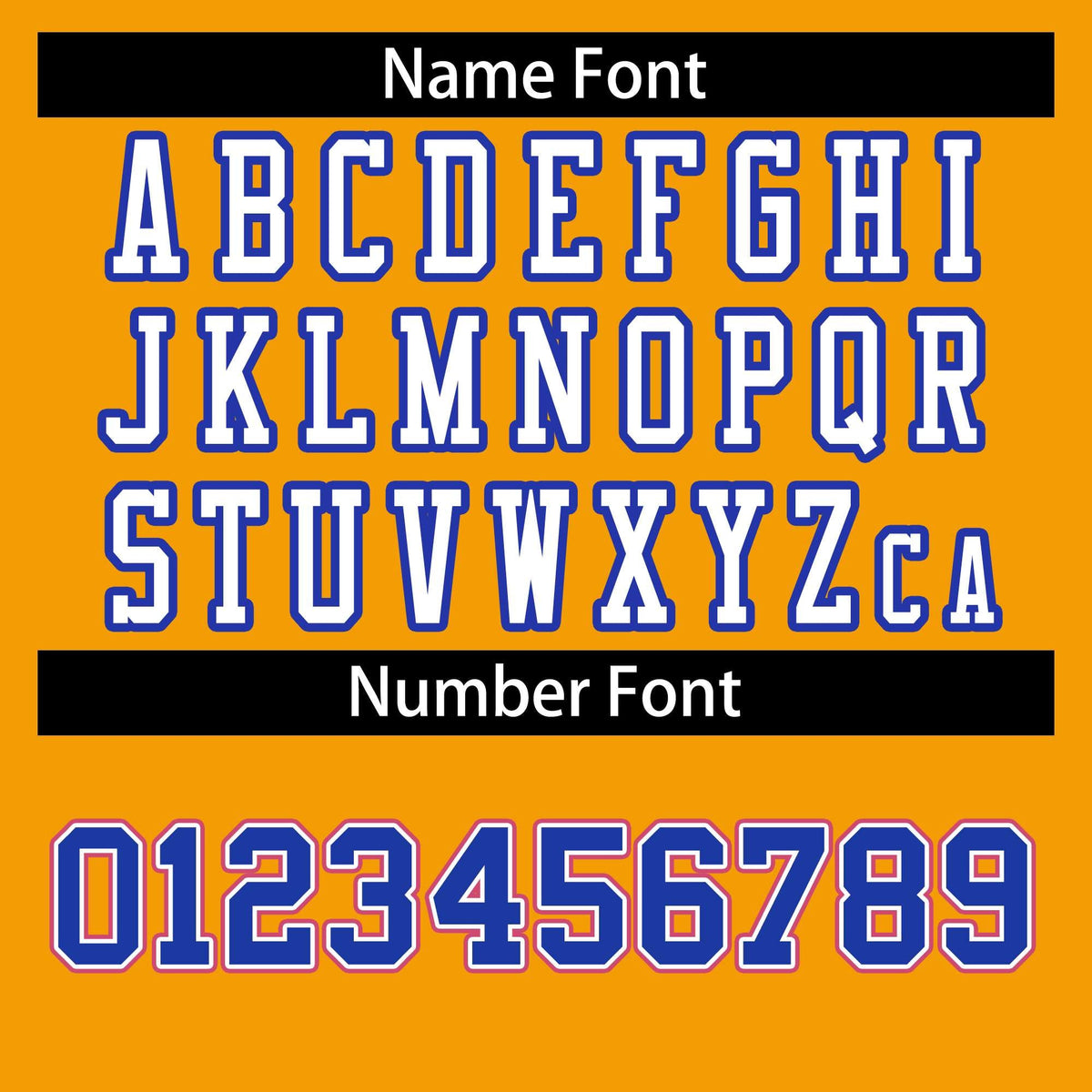 Custom Gold White-Royal Classic Style Authentic American Football Jersey| KXKSHOP