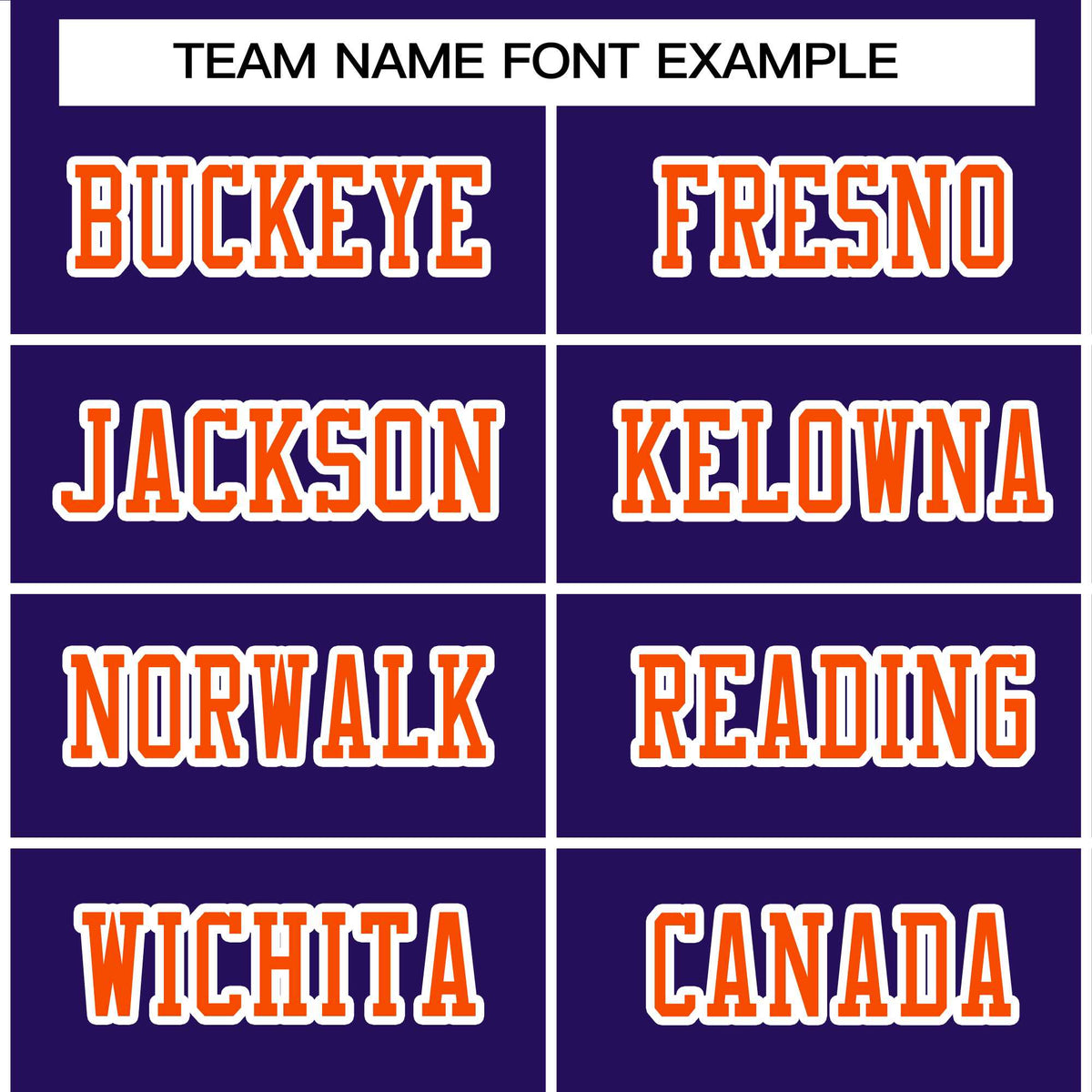 Custom Purple Orange-White Classic Style Authentic American Football Jersey| KXKSHOP