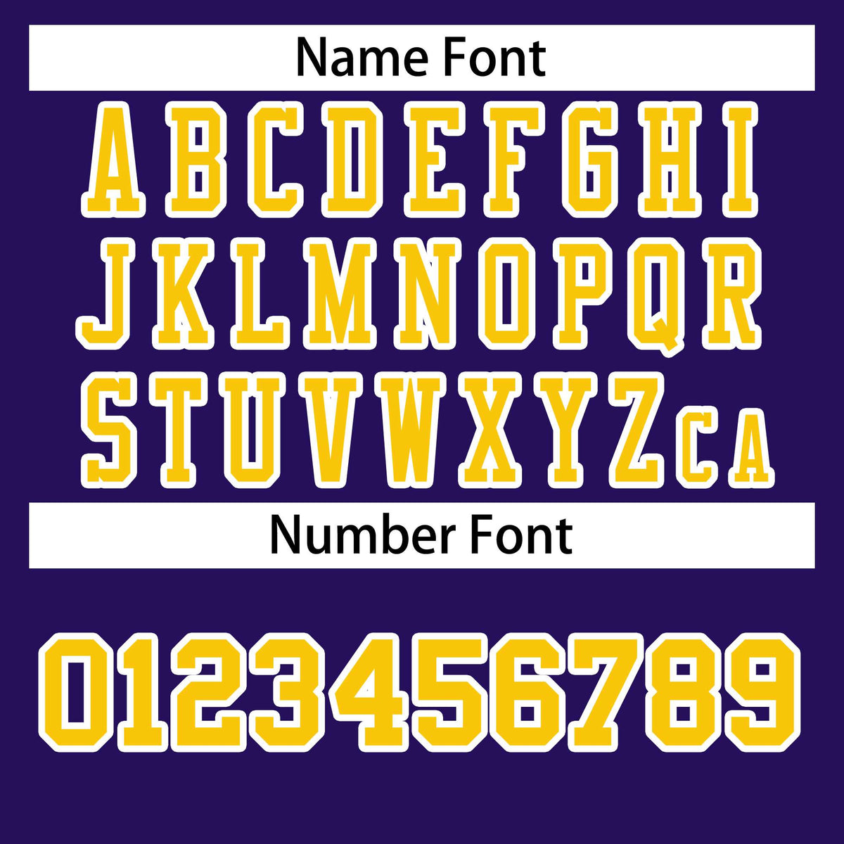 Custom Purple Gold-White Classic Style Authentic American Football Jersey| KXKSHOP