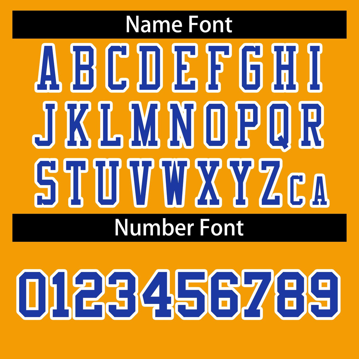 Custom Gold Royal-White Classic Style Authentic American Football Jersey| KXKSHOP