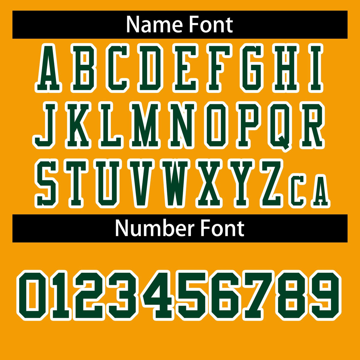 Custom Gold Green-White Classic Style Authentic American Football Jersey| KXKSHOP