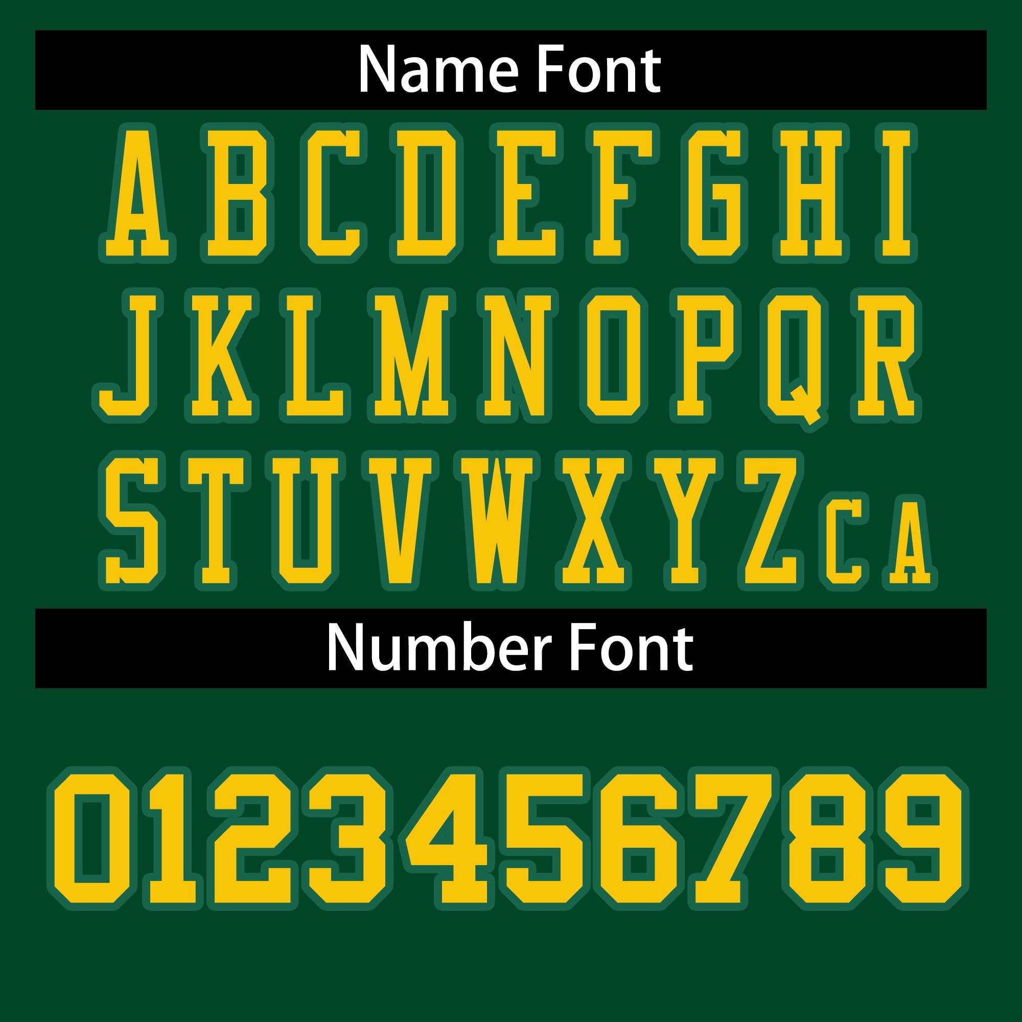 Custom Green Gold-Kelly Green Classic Style Authentic American Football Jersey| KXKSHOP