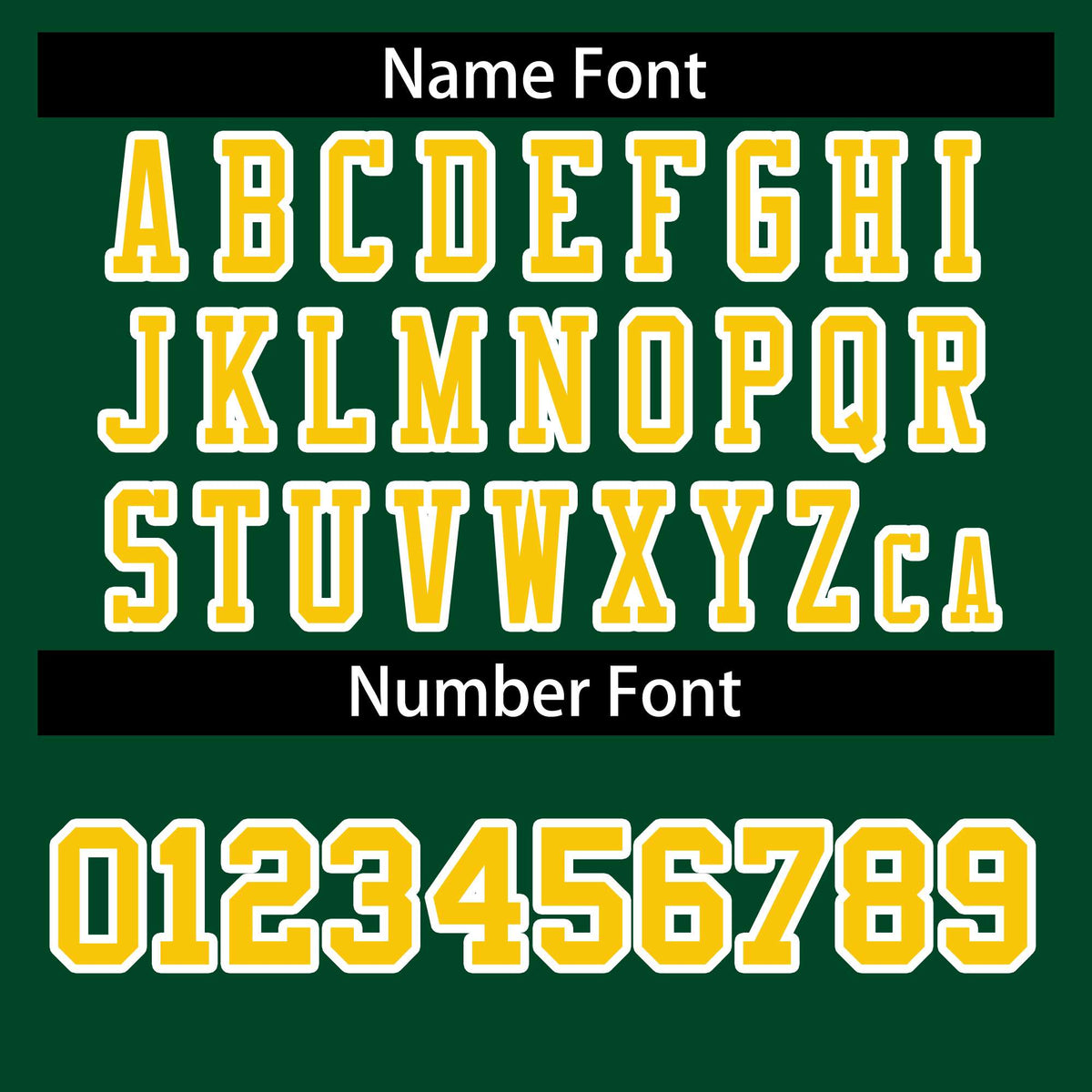 Custom Green Gold-White Classic Style Authentic American Football Jersey| KXKSHOP