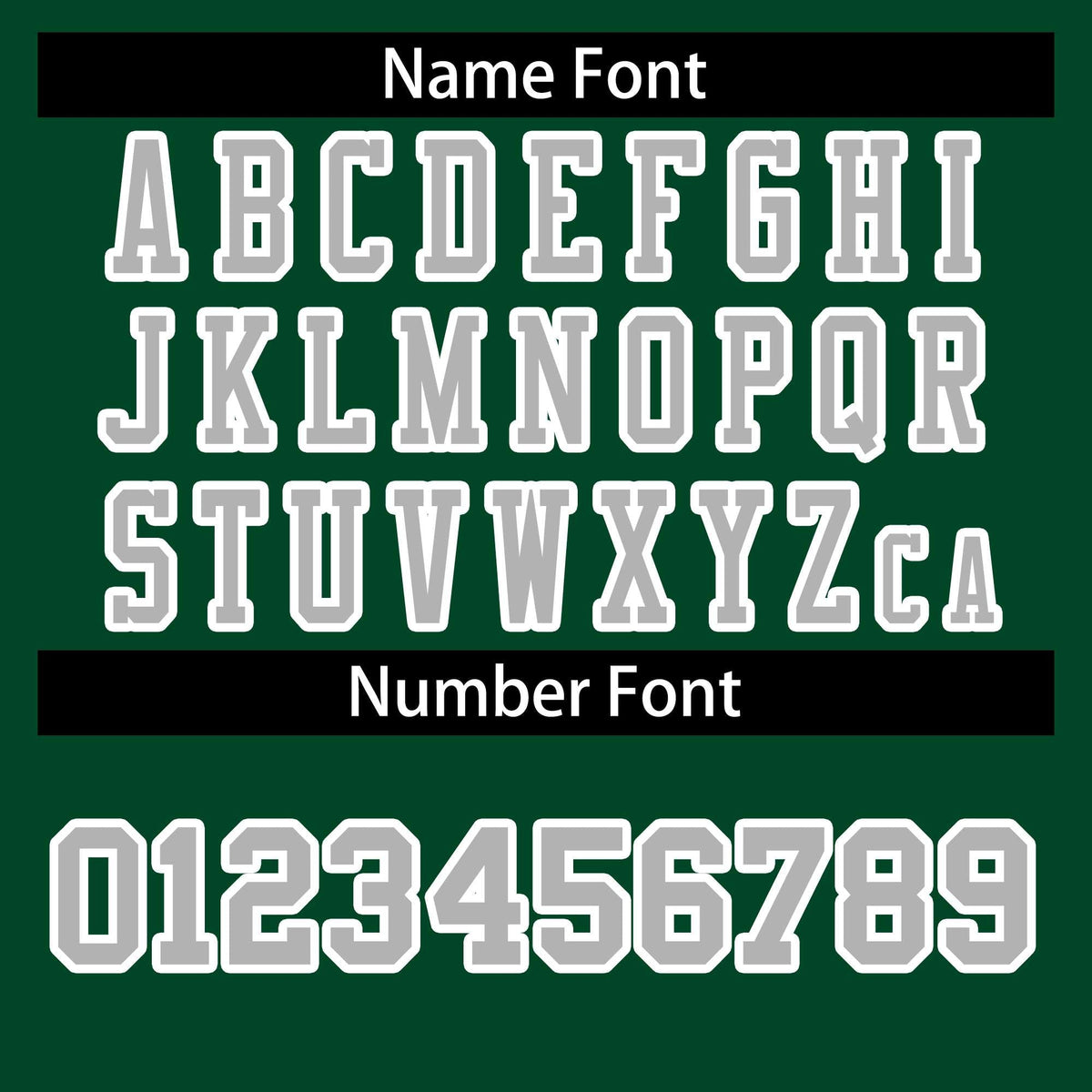 Custom Green Gray-White Classic Style Authentic American Football Jersey| KXKSHOP