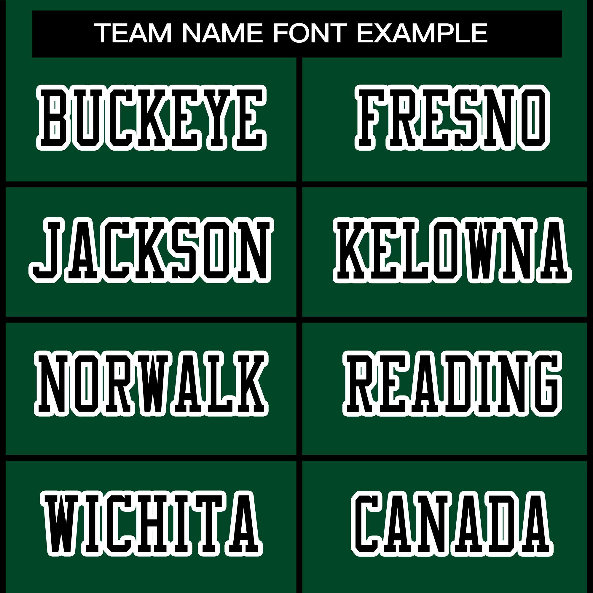 Custom Green Black-White Classic Style Authentic American Football Jersey| KXKSHOP