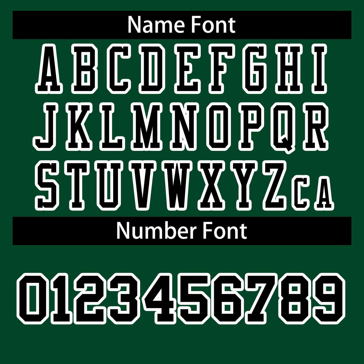 Custom Green Black-White Classic Style Authentic American Football Jersey| KXKSHOP