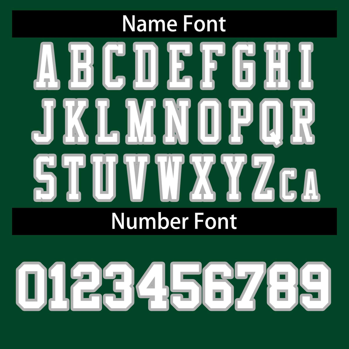 Custom Green White-Gray Classic Style Authentic American Football Jersey| KXKSHOP