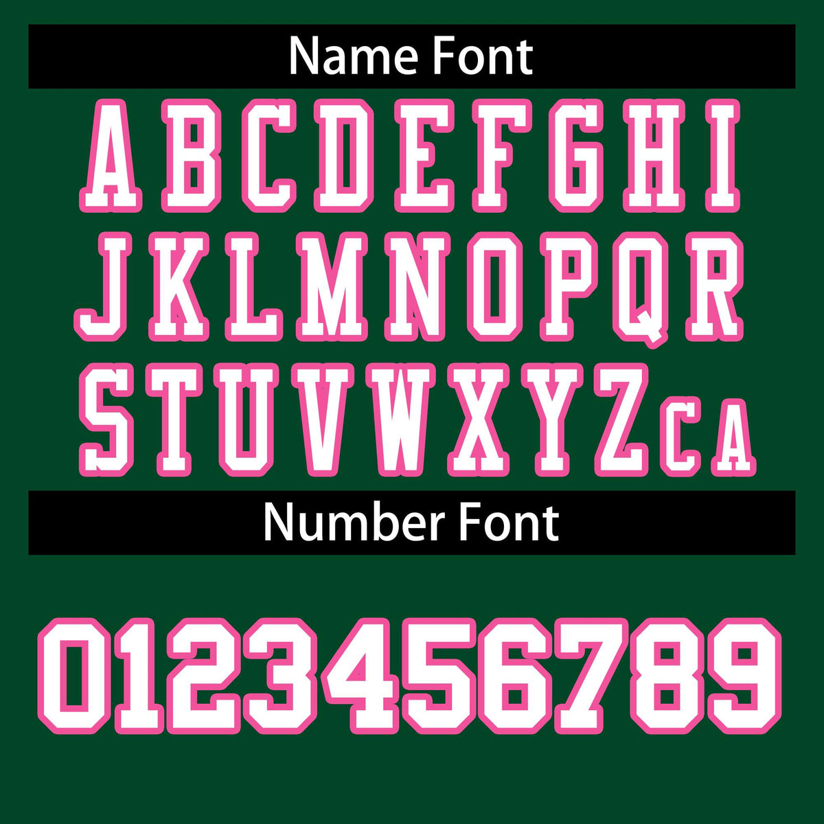 Custom Green White-Pink Classic Style Authentic American Football Jersey| KXKSHOP