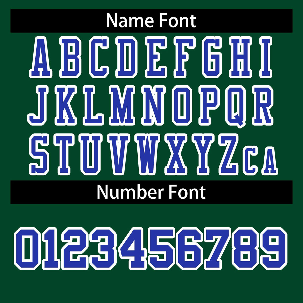 Custom Green Royal-White Classic Style Authentic American Football Jersey| KXKSHOP