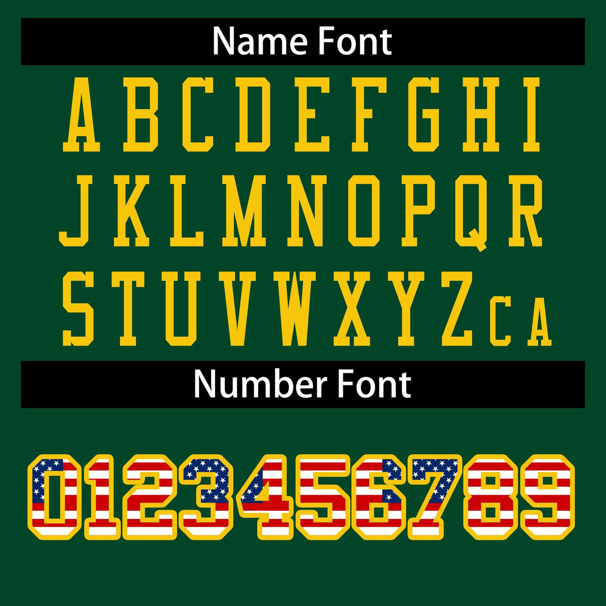 Custom Green Gold-Red Classic Style Authentic American Football Jersey| KXKSHOP