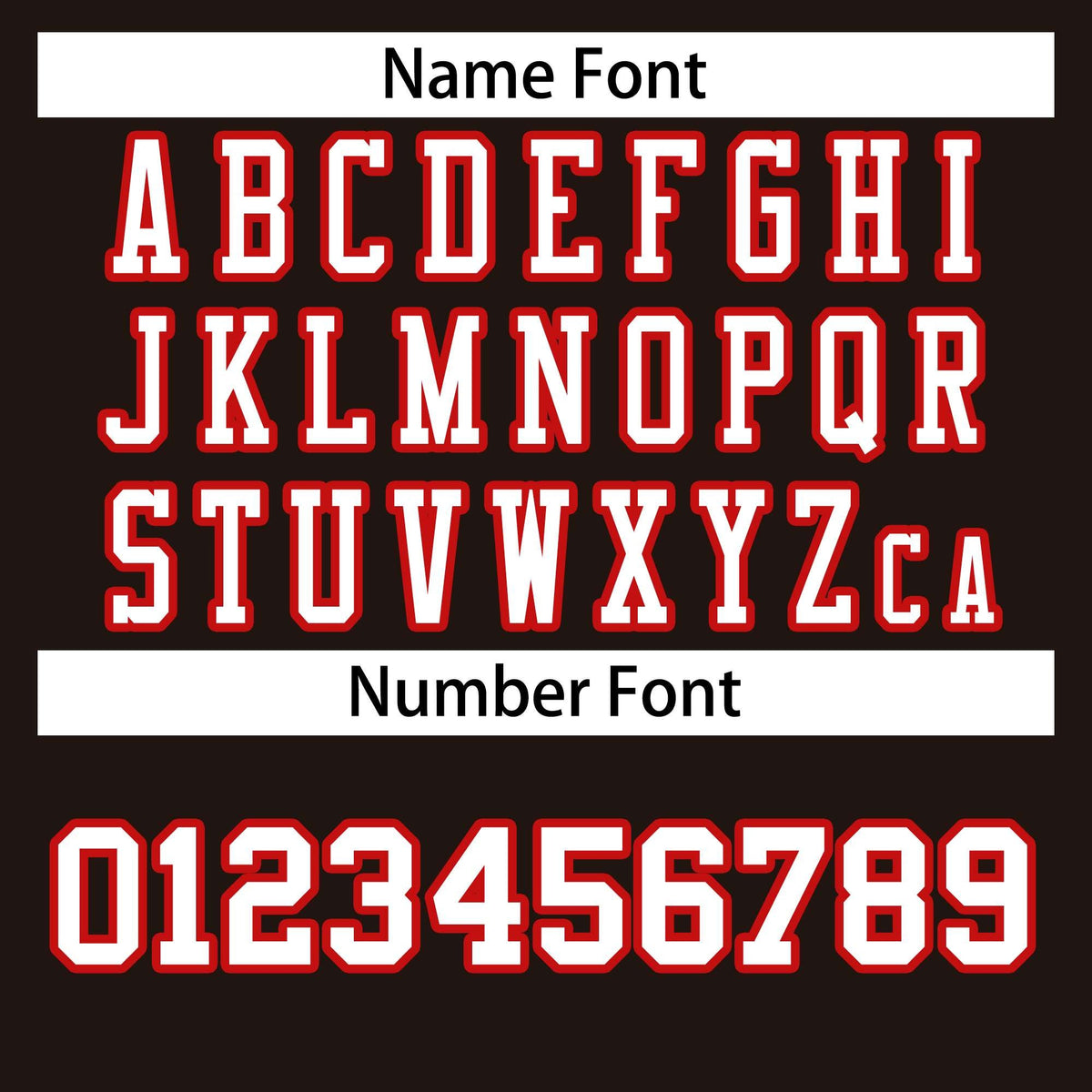 Custom Brown White-Red Classic Style Authentic American Football Jersey| KXKSHOP