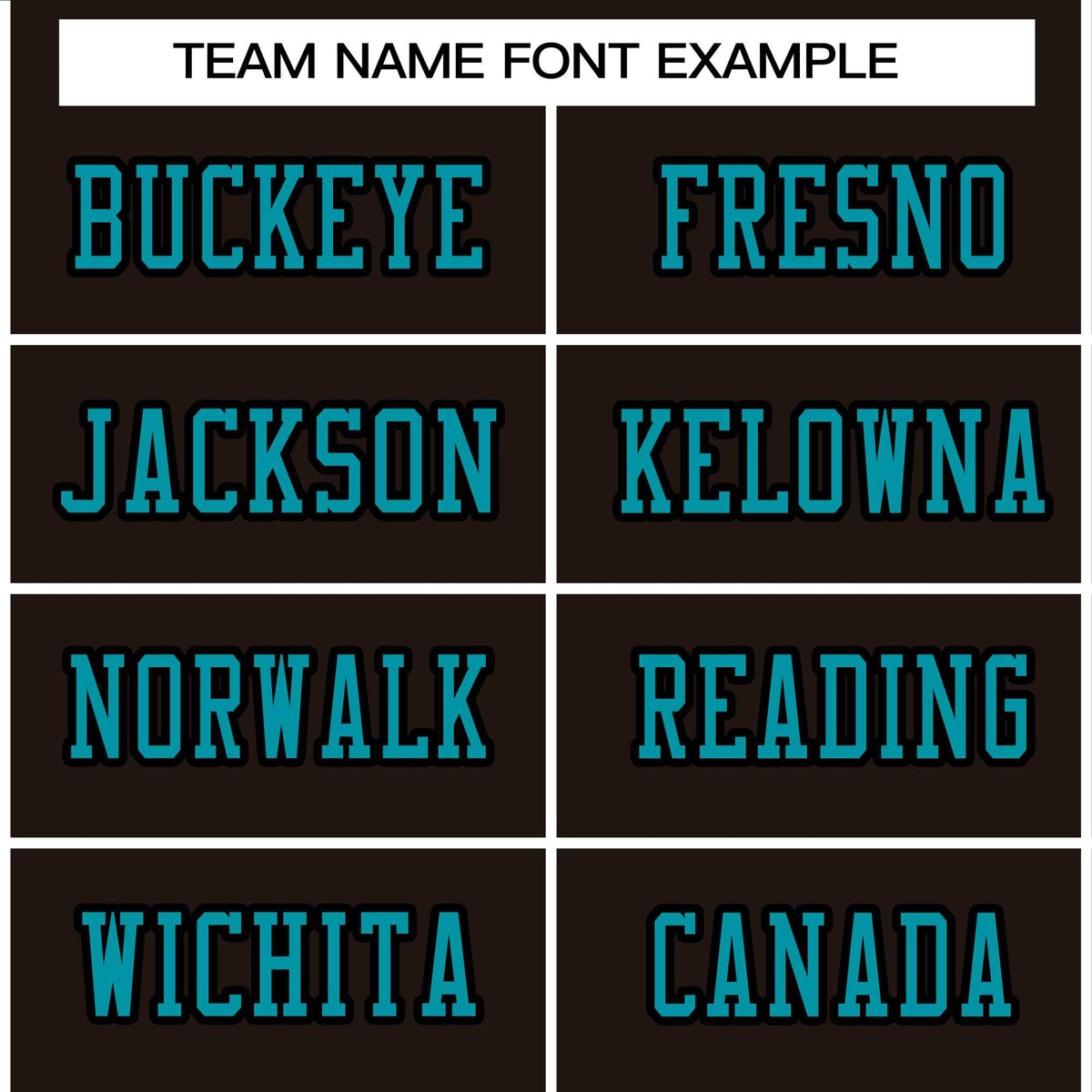 Custom Brown Aqua-Black Classic Style Authentic American Football Jersey| KXKSHOP