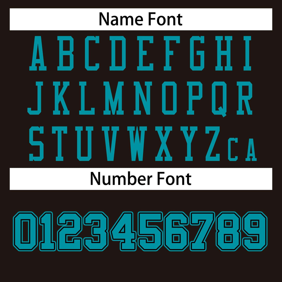 Custom Brown Aqua-Black Classic Style Authentic American Football Jersey| KXKSHOP