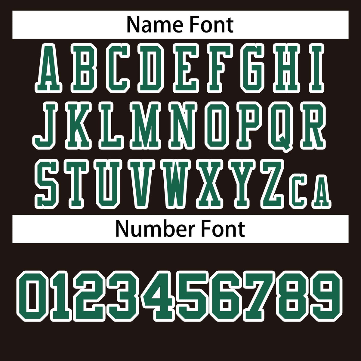 Custom Brown Kelly Green-White Classic Style Authentic American Football Jersey| KXKSHOP