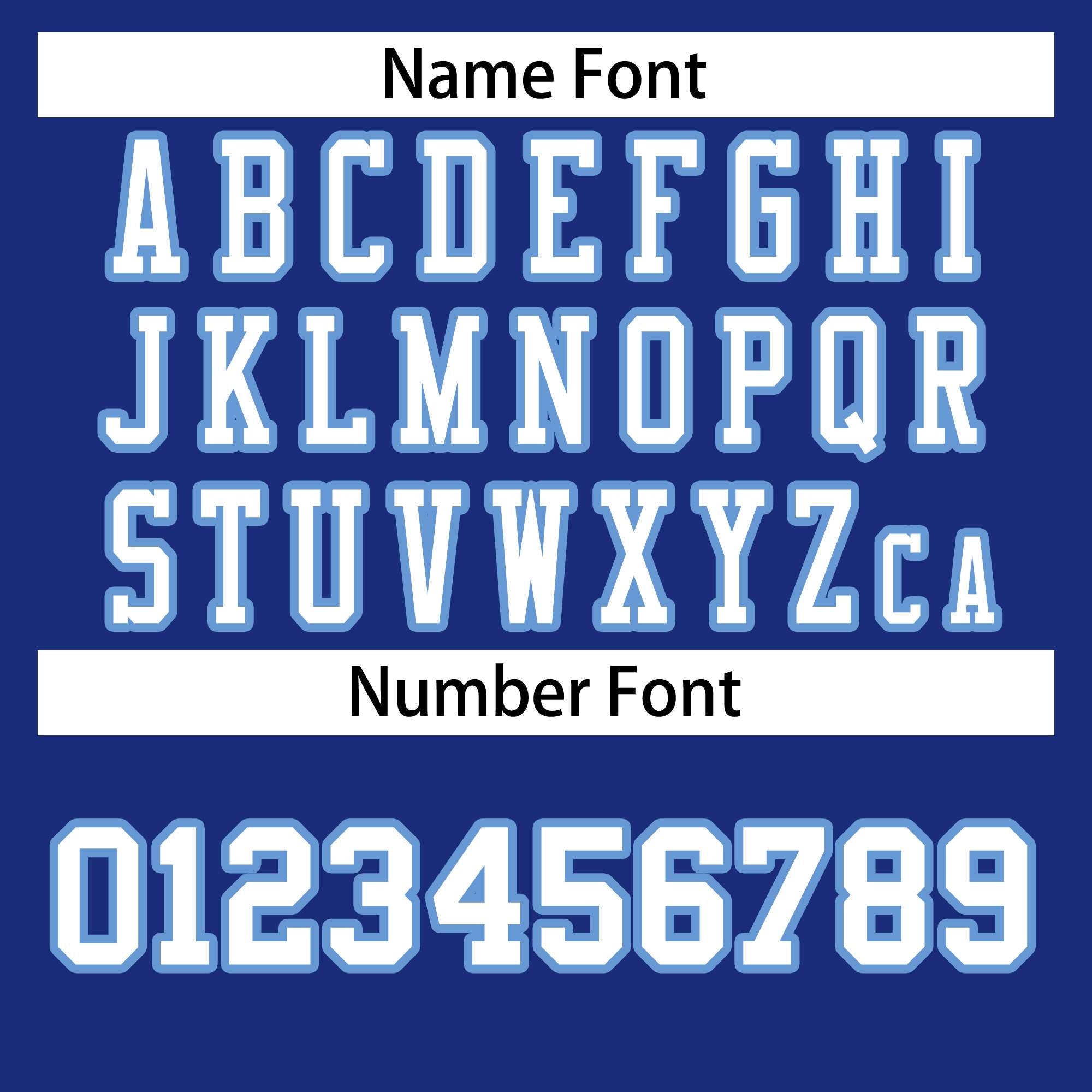 Custom Royal White-Light Blue Classic Style Authentic American Football Jersey| KXKSHOP