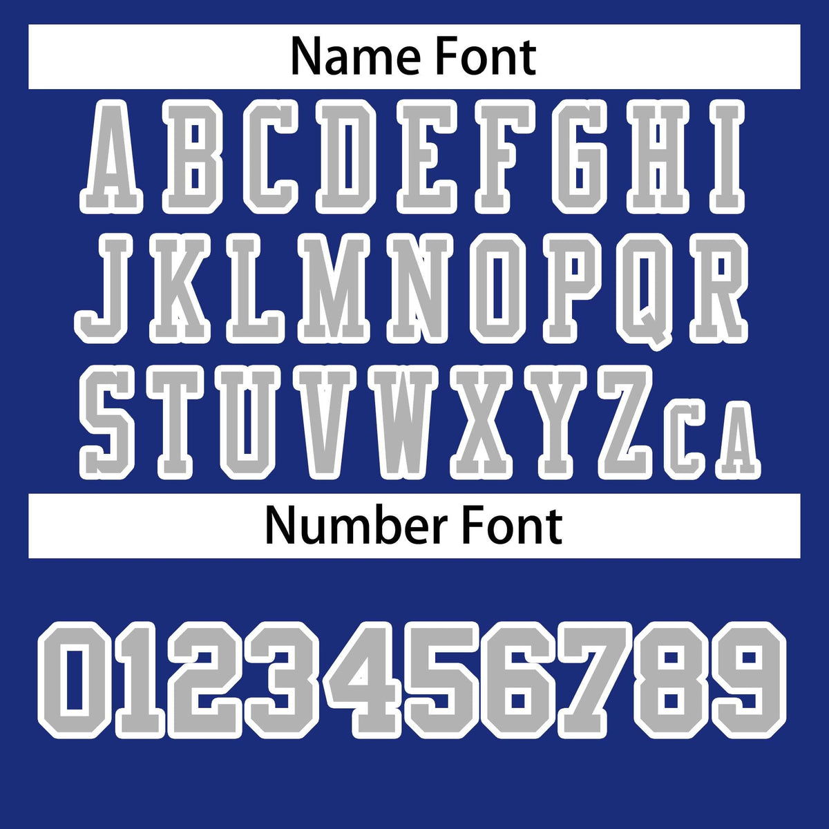 Custom Royal Gray-White Classic Style Authentic American Football Jersey| KXKSHOP