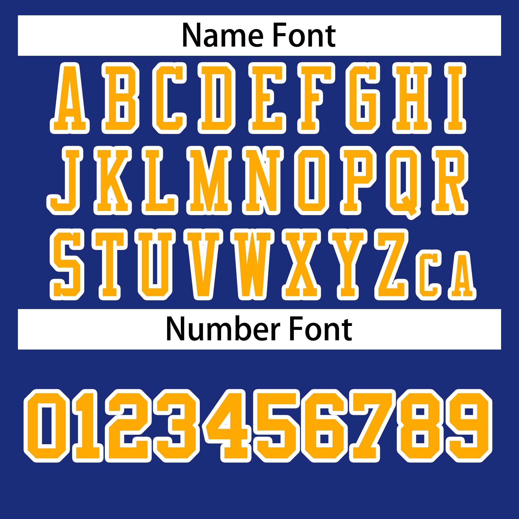 Custom Royal Yellow-White Classic Style Authentic American Football Jersey| KXKSHOP