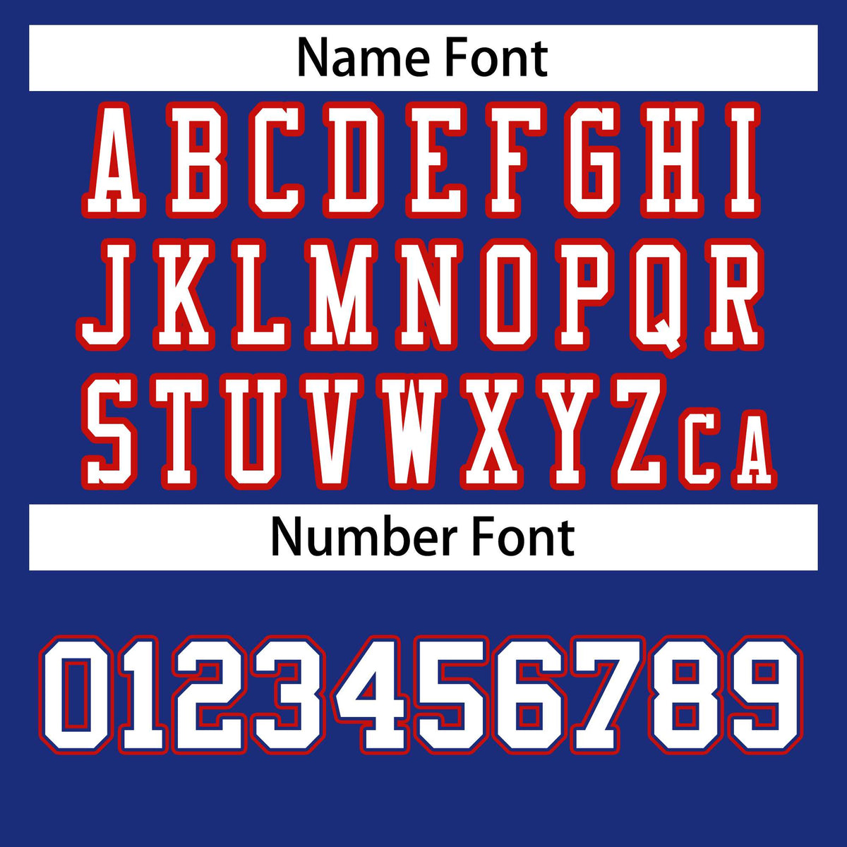 Custom Royal White-Red Classic Style Authentic American Football Jersey| KXKSHOP