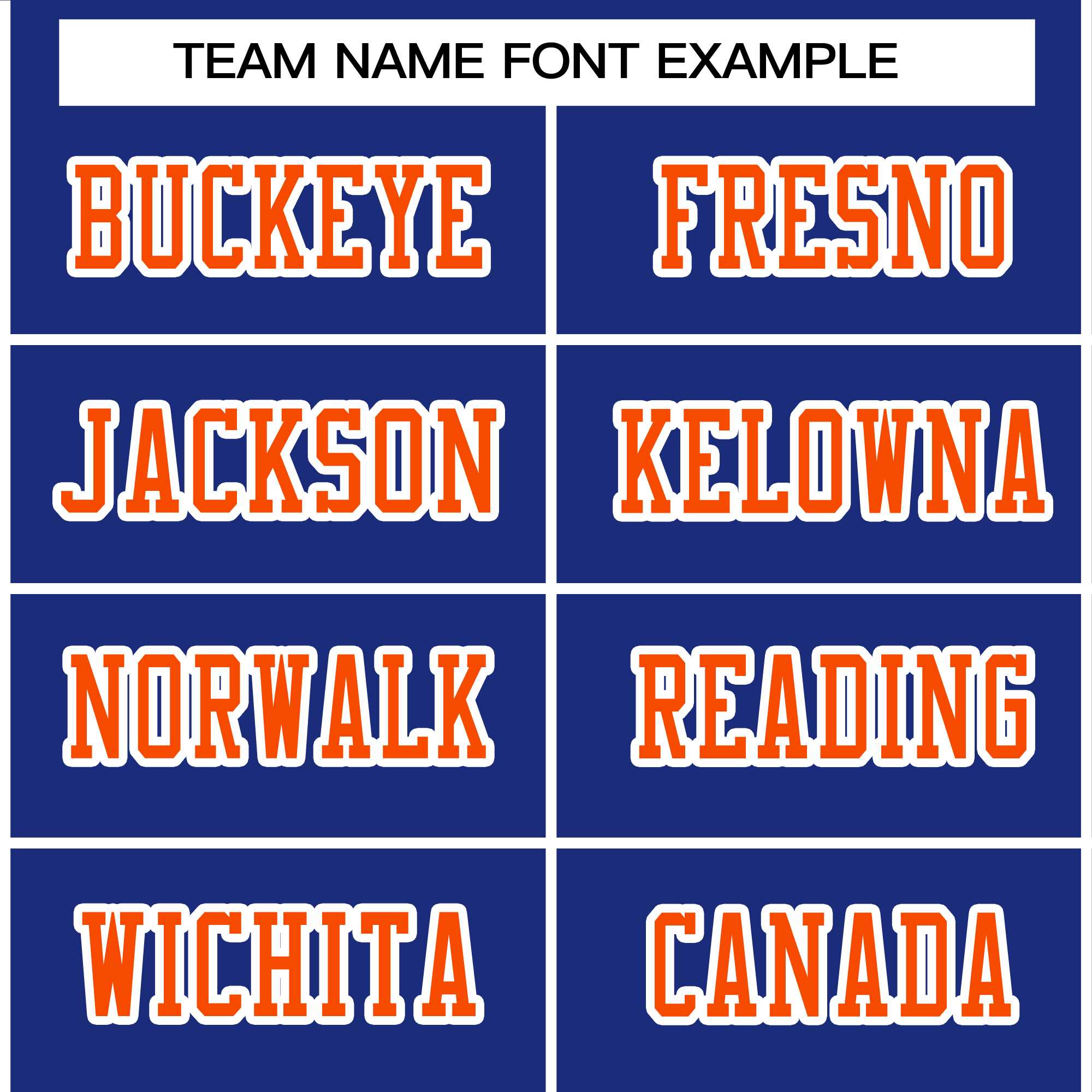 Custom Royal Orange-White Classic Style Authentic American Football Jersey| KXKSHOP