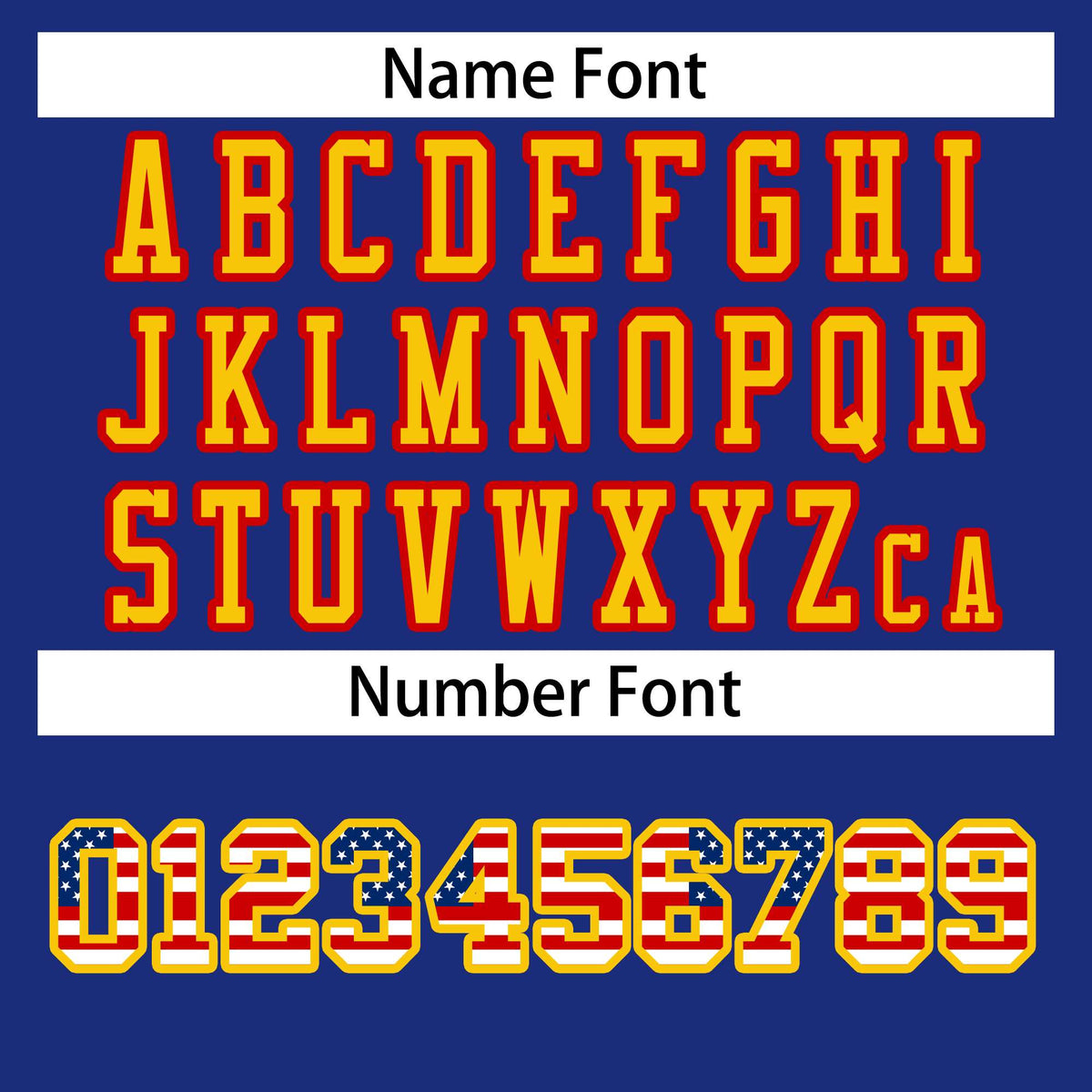 Custom Royal Gold-Red Classic Style Authentic American Football Jersey| KXKSHOP