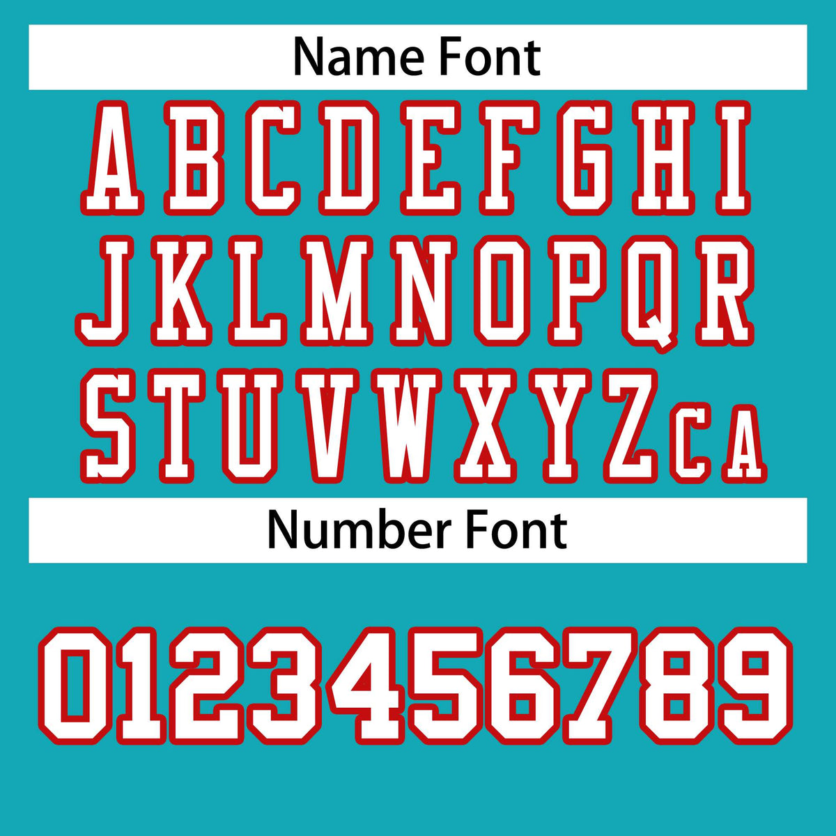 Custom Aqua White-Red Classic Style Authentic American Football Jersey| KXKSHOP