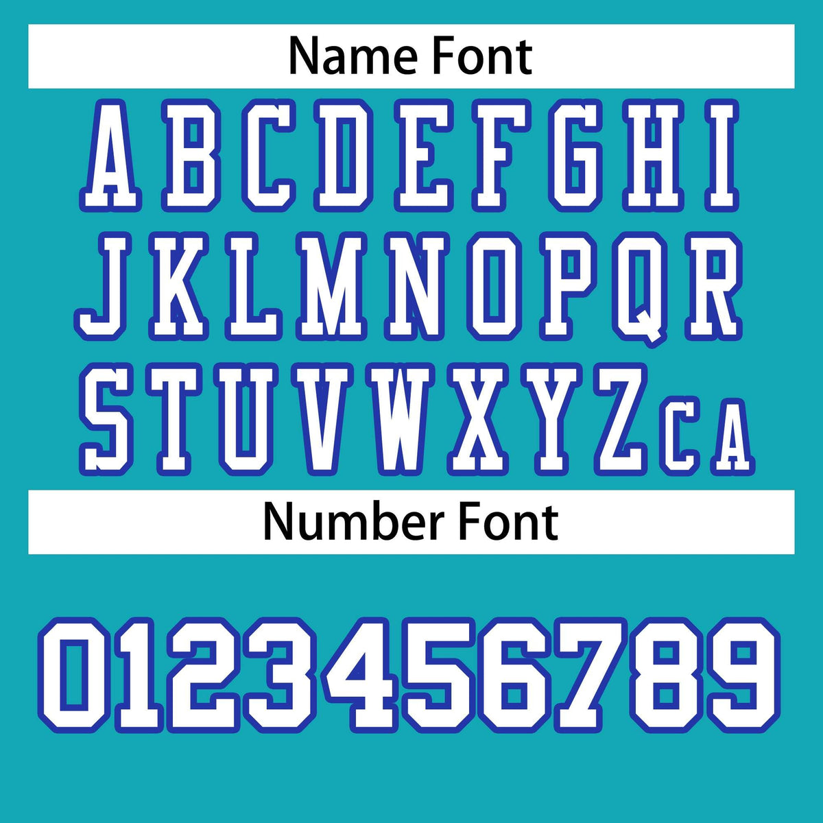 Custom Aqua Royal-White Classic Style Authentic American Football Jersey| KXKSHOP