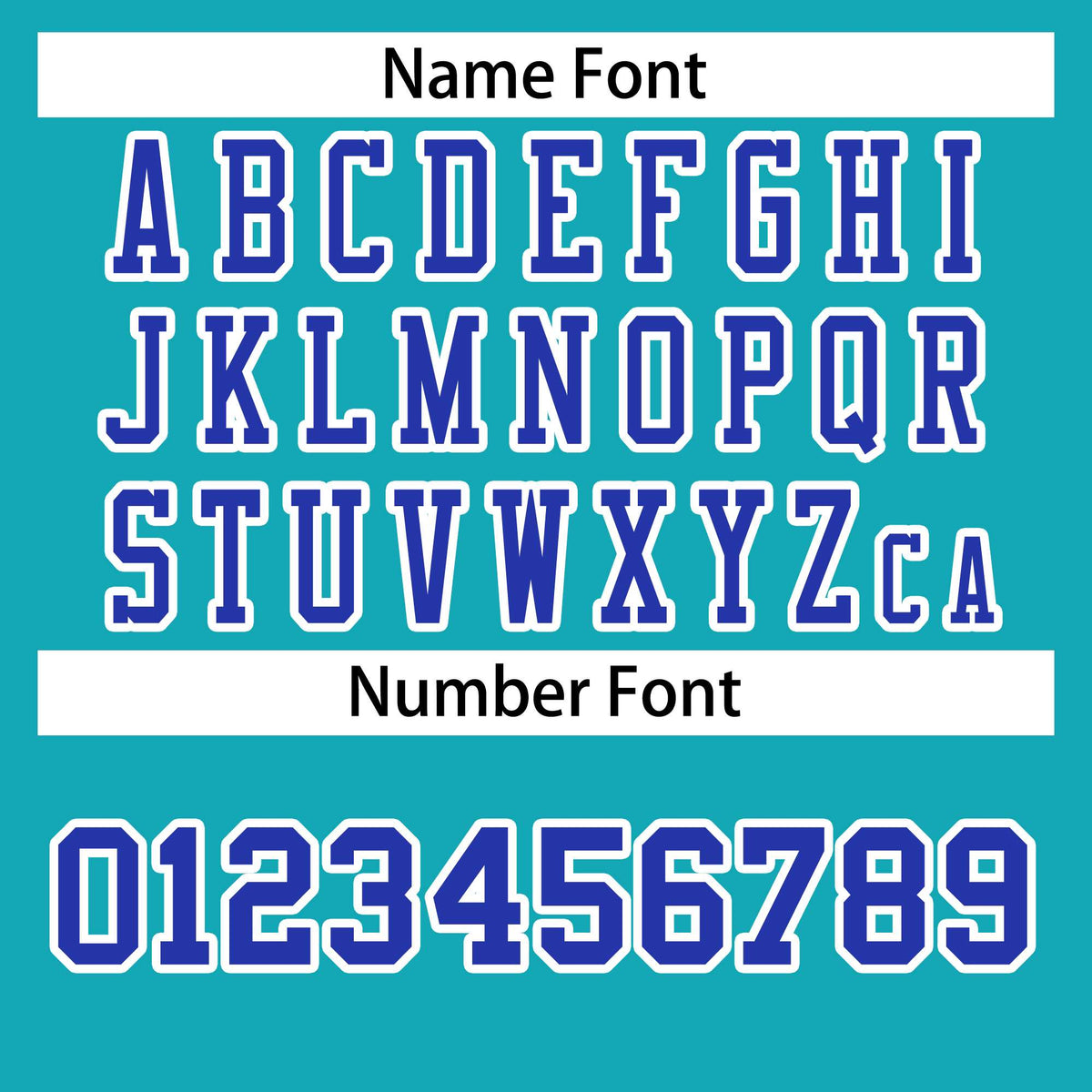 Custom Aqua Royal-White Classic Style Authentic American Football Jersey| KXKSHOP