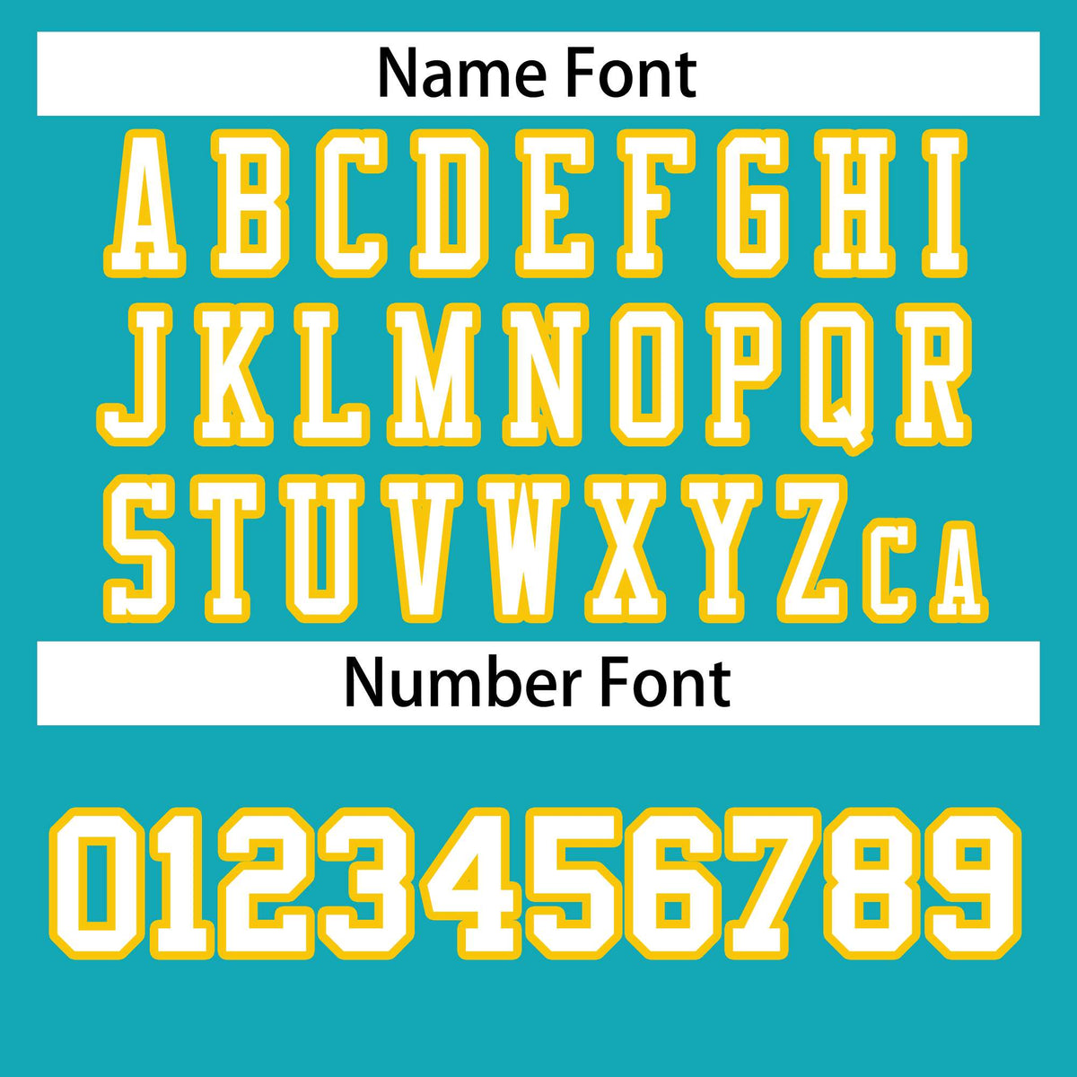 Custom Aqua White-Gold Classic Style Authentic American Football Jersey| KXKSHOP