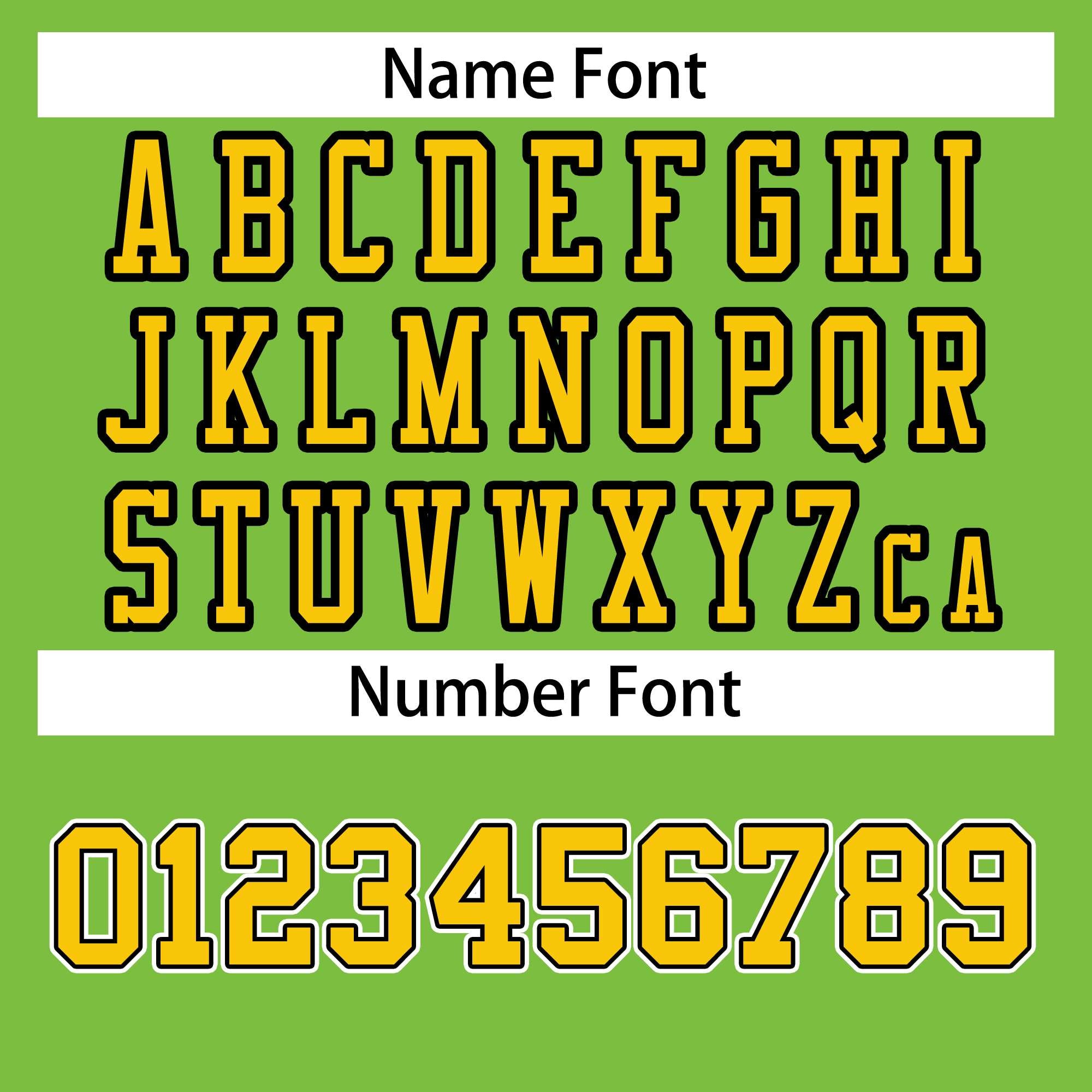 Custom Neon Green Gold-Black Classic Style Authentic American Football Jersey| KXKSHOP