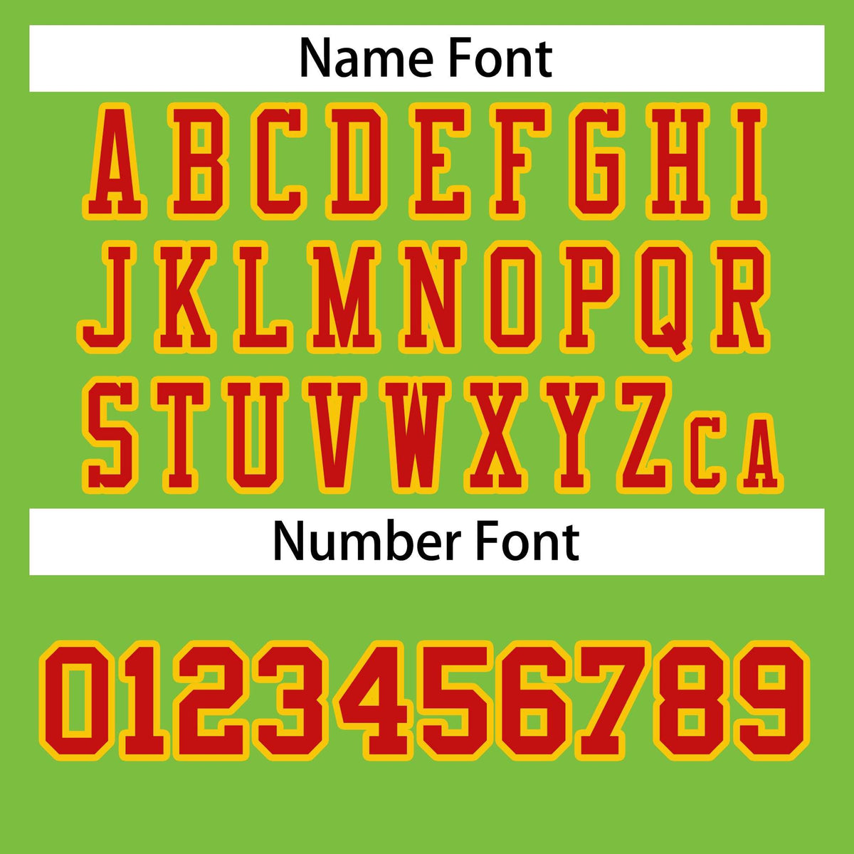 Custom Neon Green Red-Gold Classic Style Authentic American Football Jersey| KXKSHOP