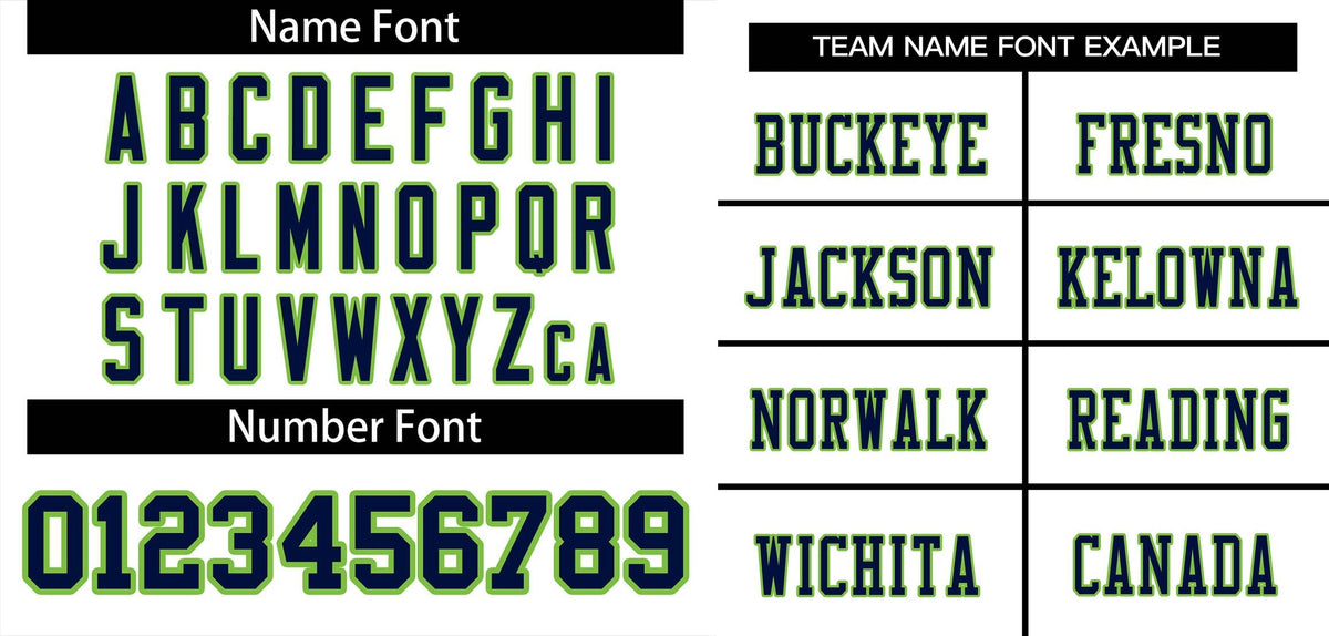 Custom White Navy-Neon Green Classic Style Mesh Authentic American Football Jersey| KXKSHOP