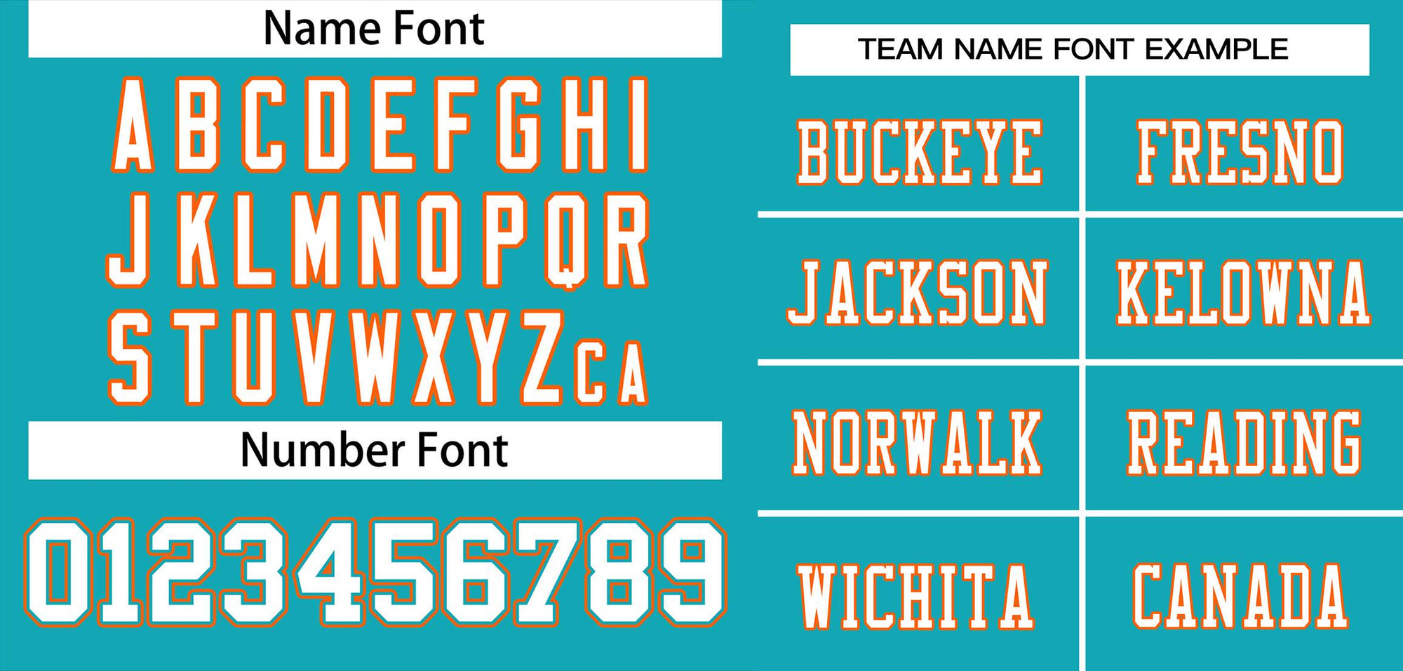 Custom Aqua White-Orange Classic Style Mesh Authentic American Football Jersey| KXKSHOP