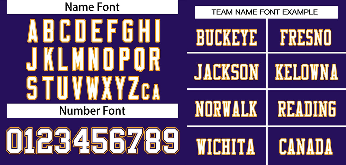 Custom Purple White-Yellow Classic Style Mesh Authentic American Football Jersey| KXKSHOP