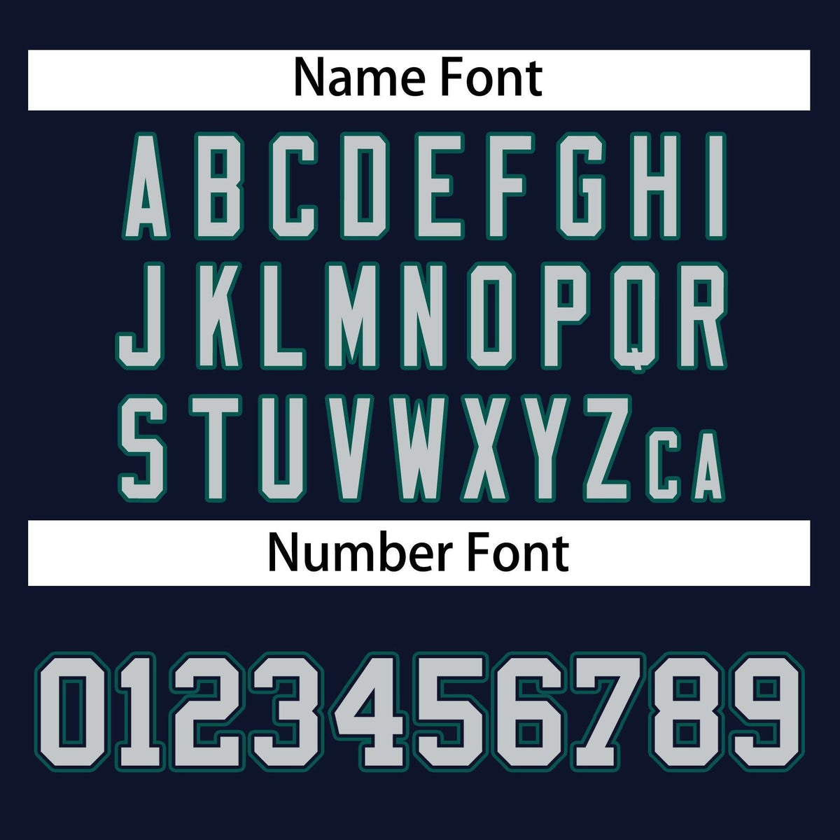 Custom Navy Gray-Aqua Classic Style Personalized Sport Pullover Hoodie| KXKSHOP