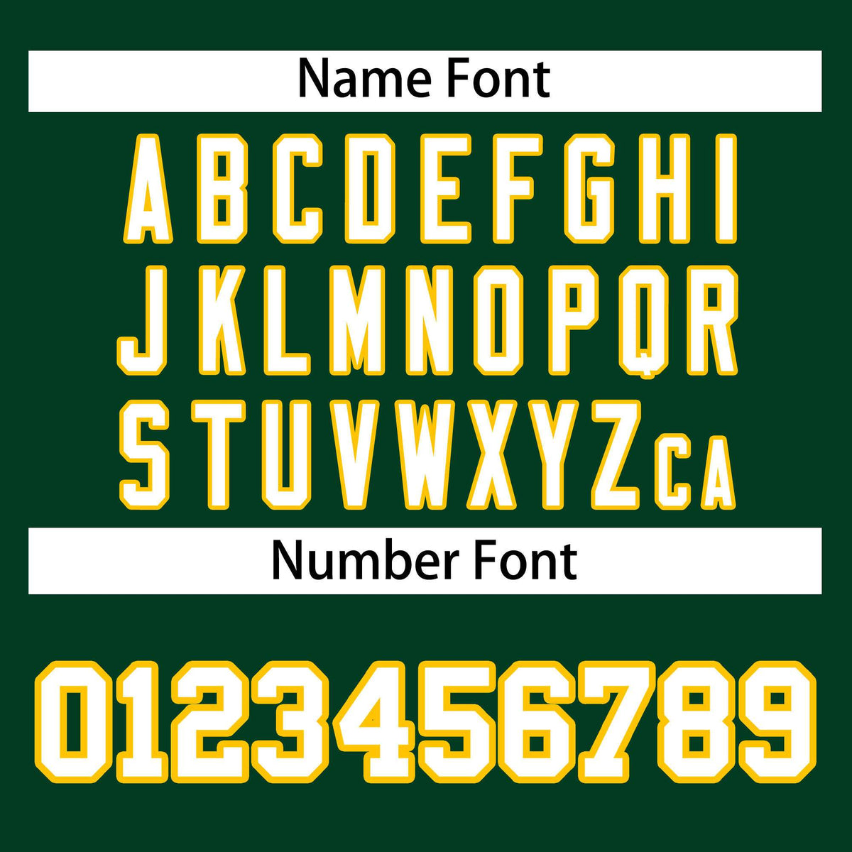 Custom Green White-Gold Classic Style Personalized Sport Pullover Hoodie| KXKSHOP