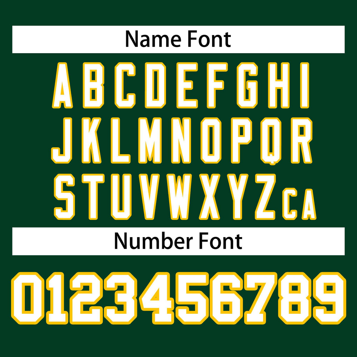 Custom Green White-Gold Classic Style Personalized Sport Pullover Hoodie| KXKSHOP