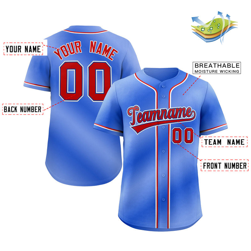 Custom Blue Ice Cream Cone Graffiti Pattern Fashion Authentic Baseball Jersey From Evan Neufang|KXKSHOP