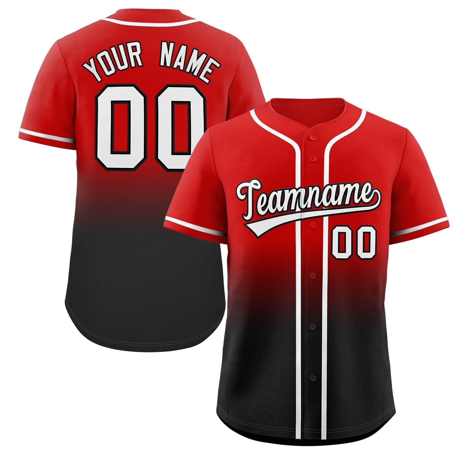 Custom Gradient Stitched Full Button Down Team Sport Uniforms Personalized Baseball Jersey|KXKSHOP