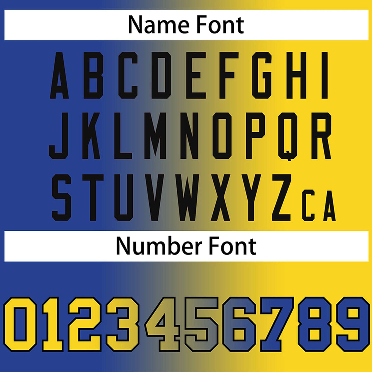 Custom Royal Yellow-White Gradient Fashion Authentic Baseball Jersey