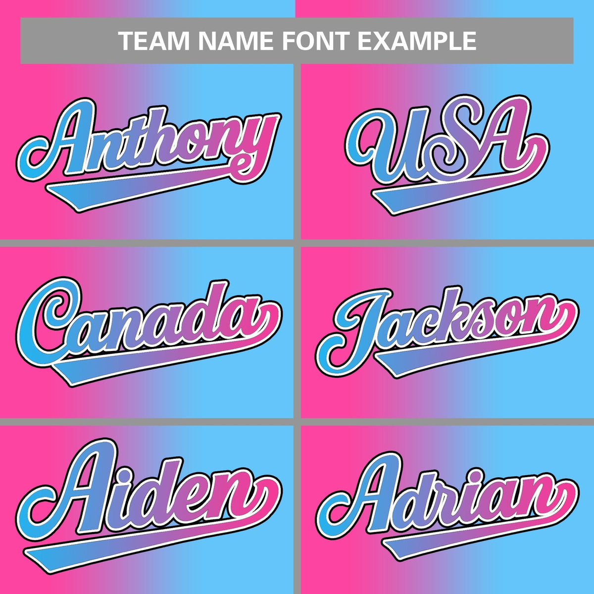 Custom Powder Blue Pink-Black Two Tone Gradient Fashion Full-Snap Letterman Jacket | KXKSHOP