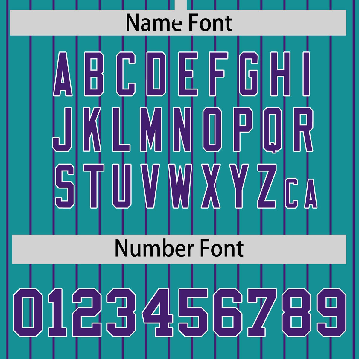 Custom Aqua Purple Raglan Sleeves Varsity Full-Snap Pinstripe Letterman Baseball Jacket