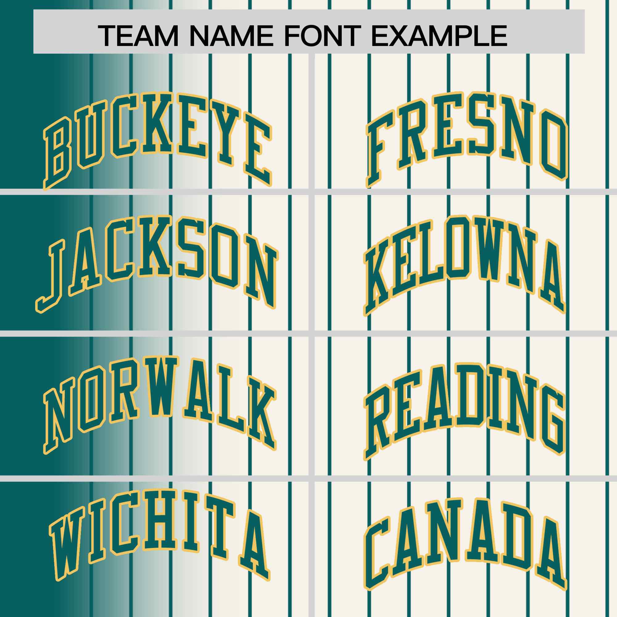 Custom Cream Aqua Gradient Varsity Full-Snap Pinstripe Letterman Baseball Jacket