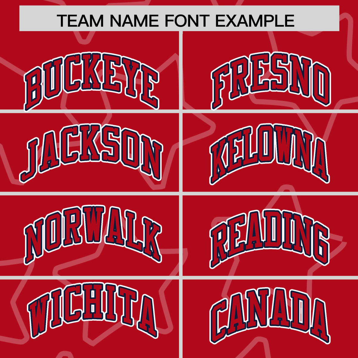 Custom Red White Varsity Full-Snap Star Pattern Letterman Baseball Jacket