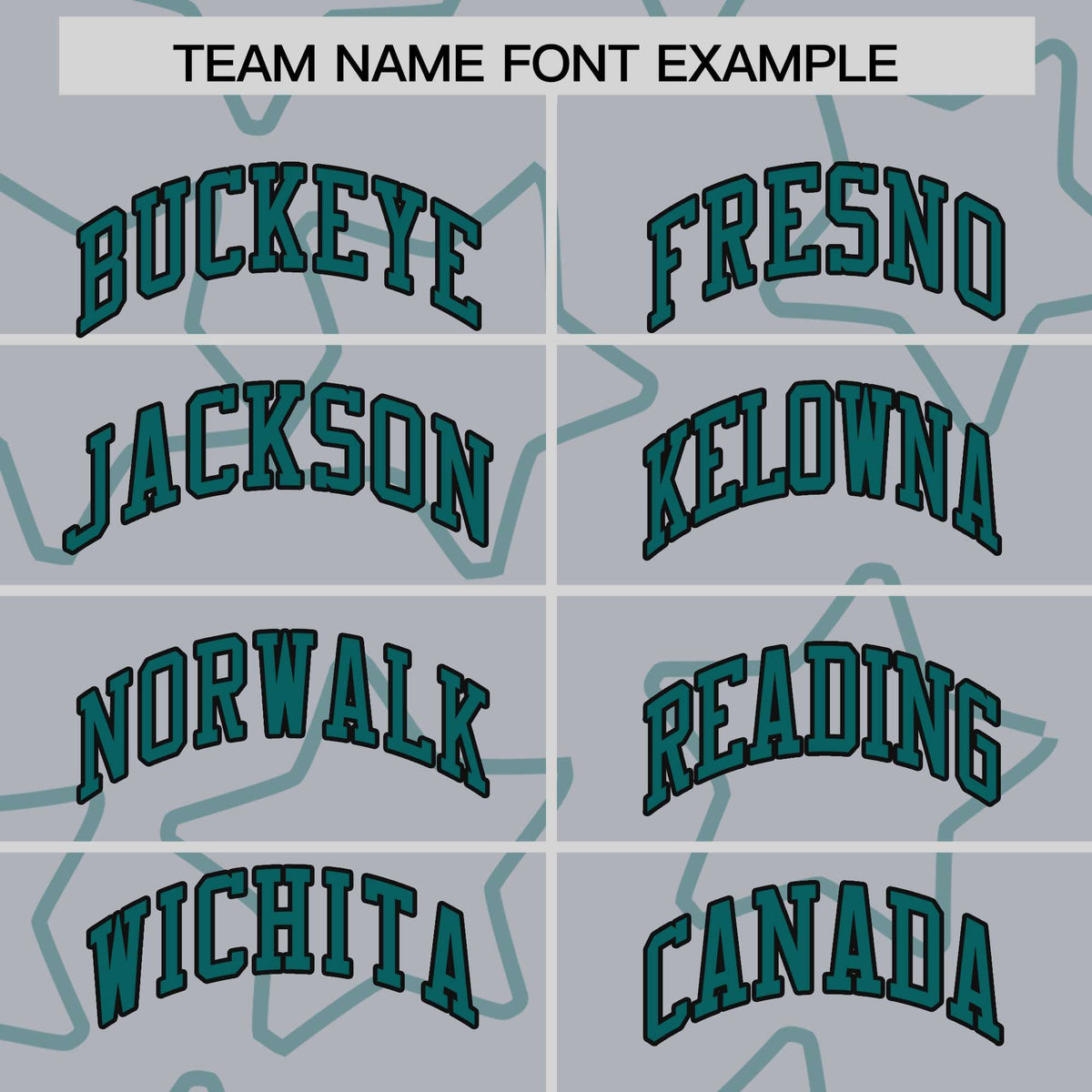 Custom Gray Aqua Varsity Full-Snap Star Pattern Letterman Baseball Jacket