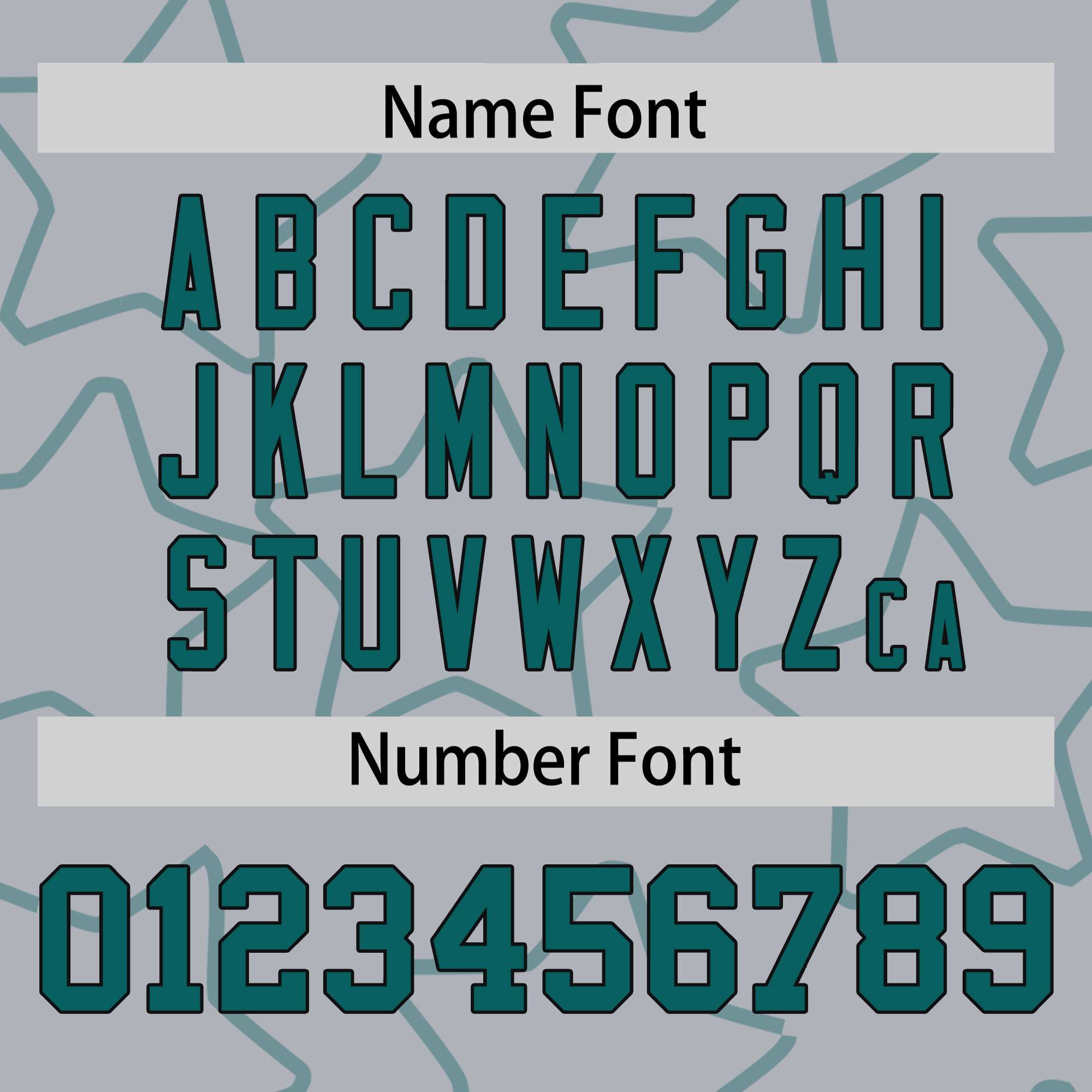 Custom Gray Aqua Varsity Full-Snap Star Pattern Letterman Baseball Jacket