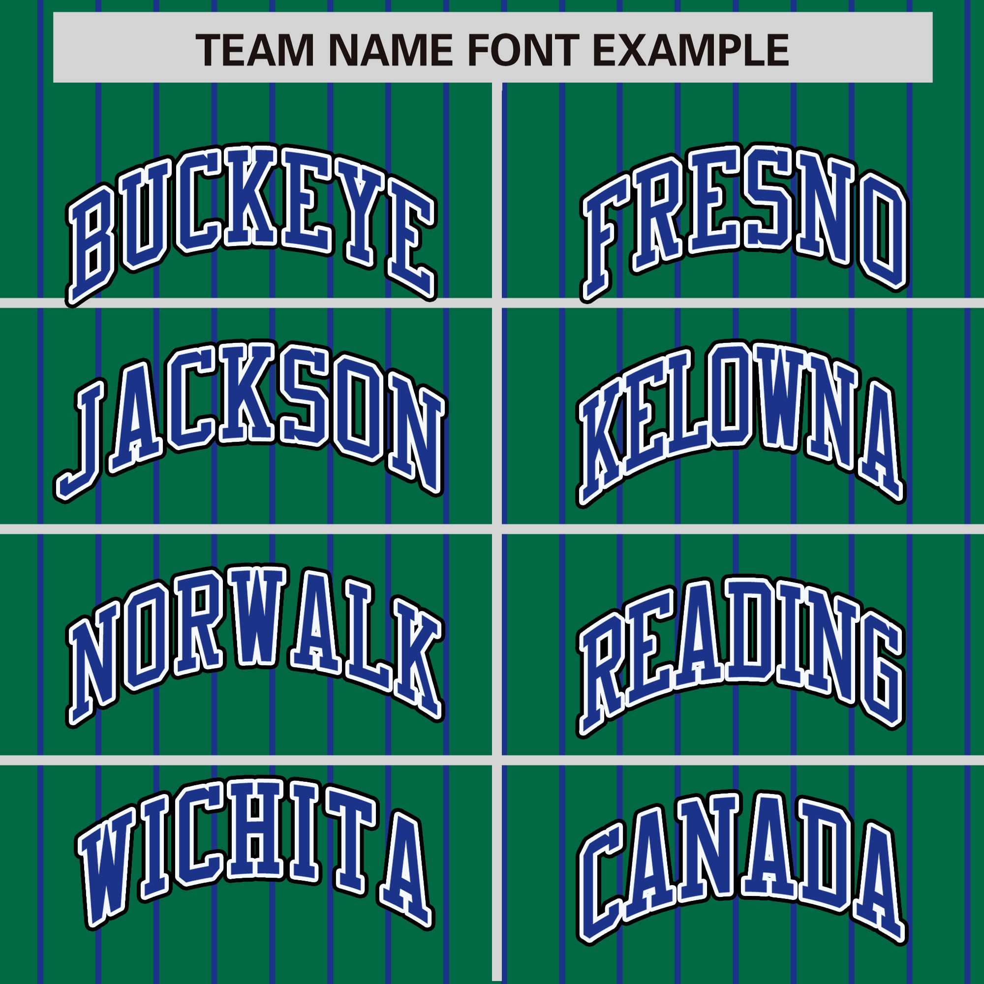 Custom Kelly Green Royal Raglan Sleeves Varsity Full-Snap Pinstripe Letterman Baseball Jacket